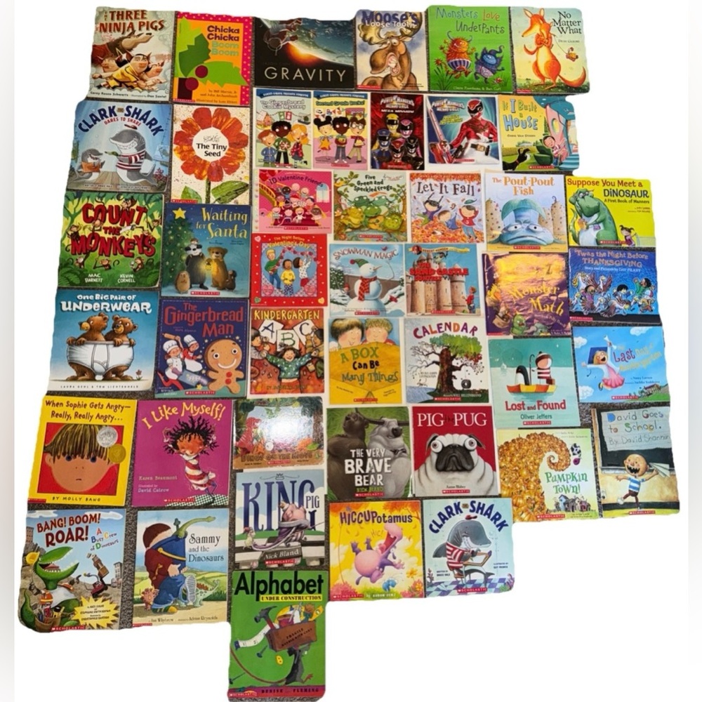 Scholastic Kids Book Collection - Colorful Assortment